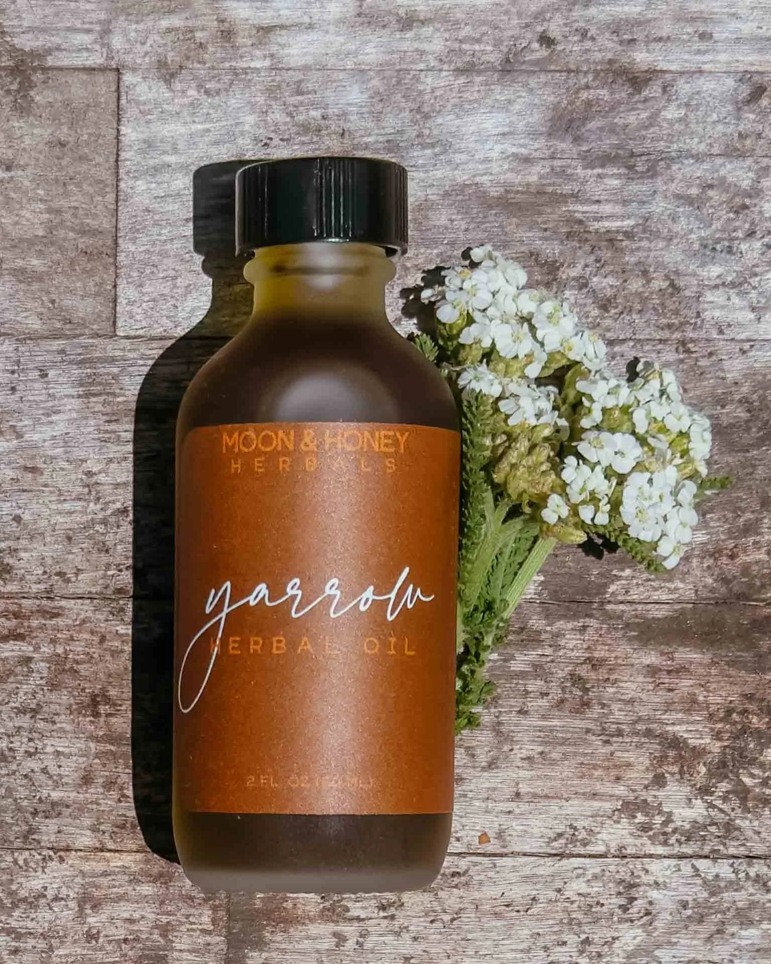 Yarrow Herbal Body Oil Moon and Honey.jpg