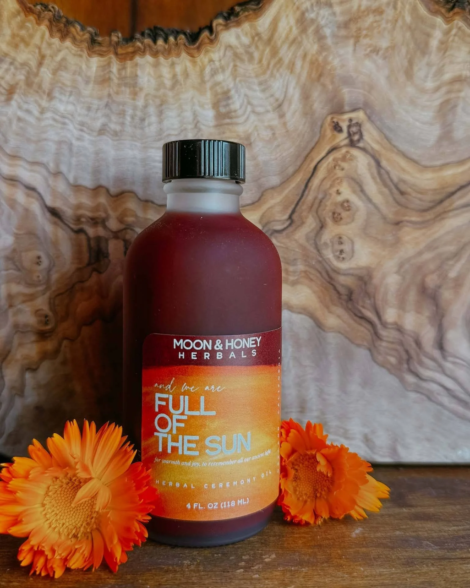 and we are full of the sun | herbal oil