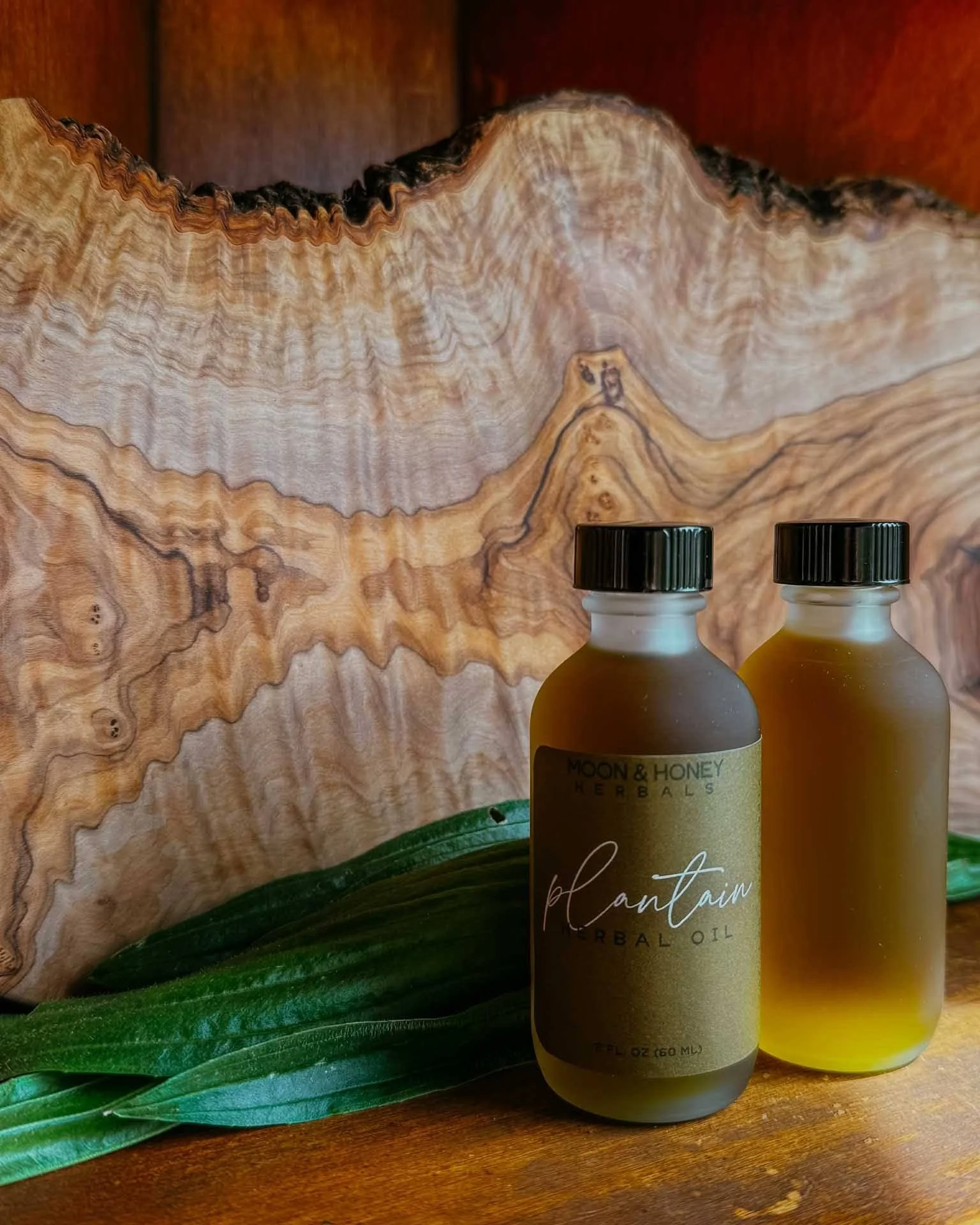 Handcrafted Plantain Infused Herbal Oil.jpg