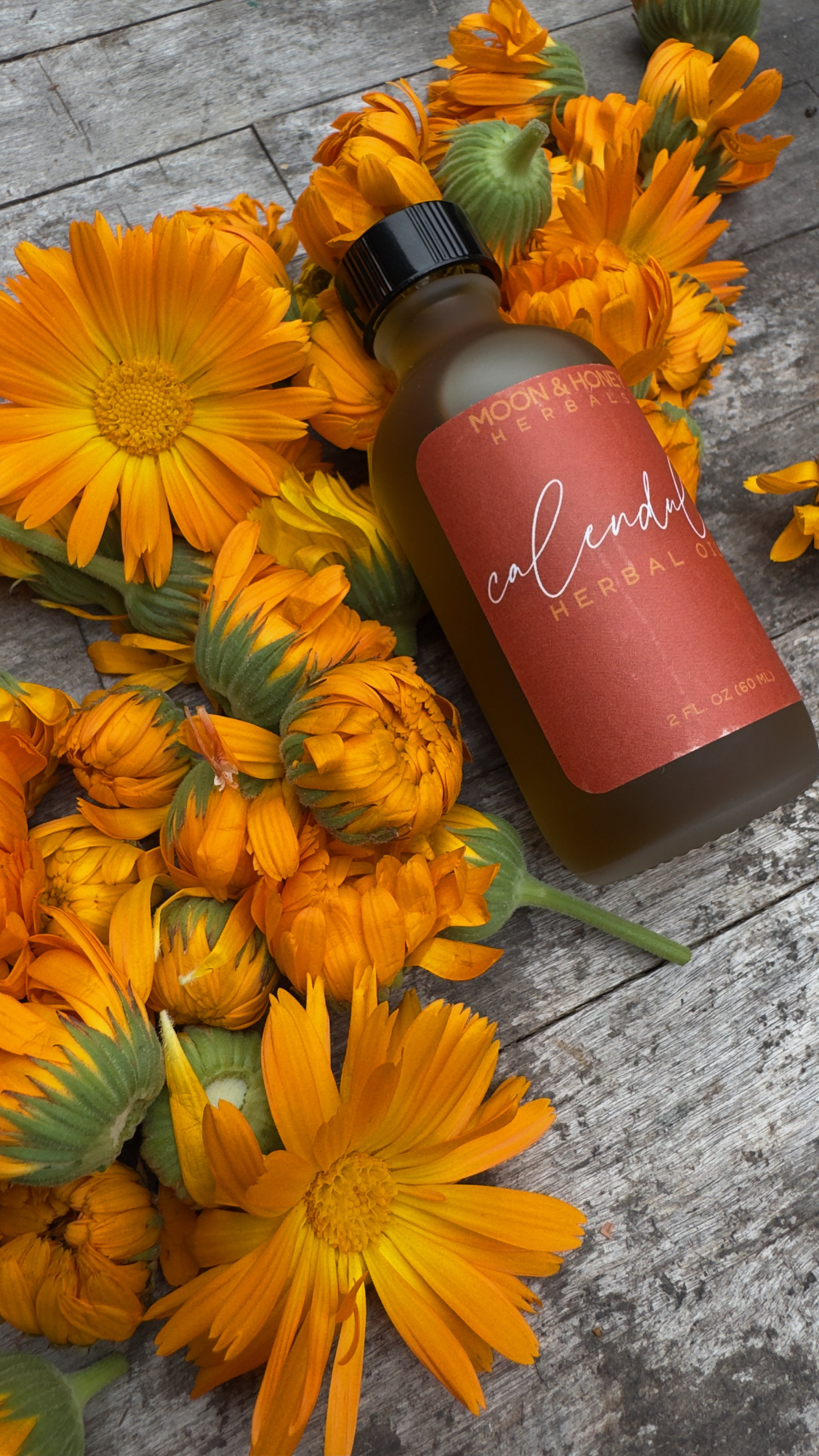 calendula herbal oil