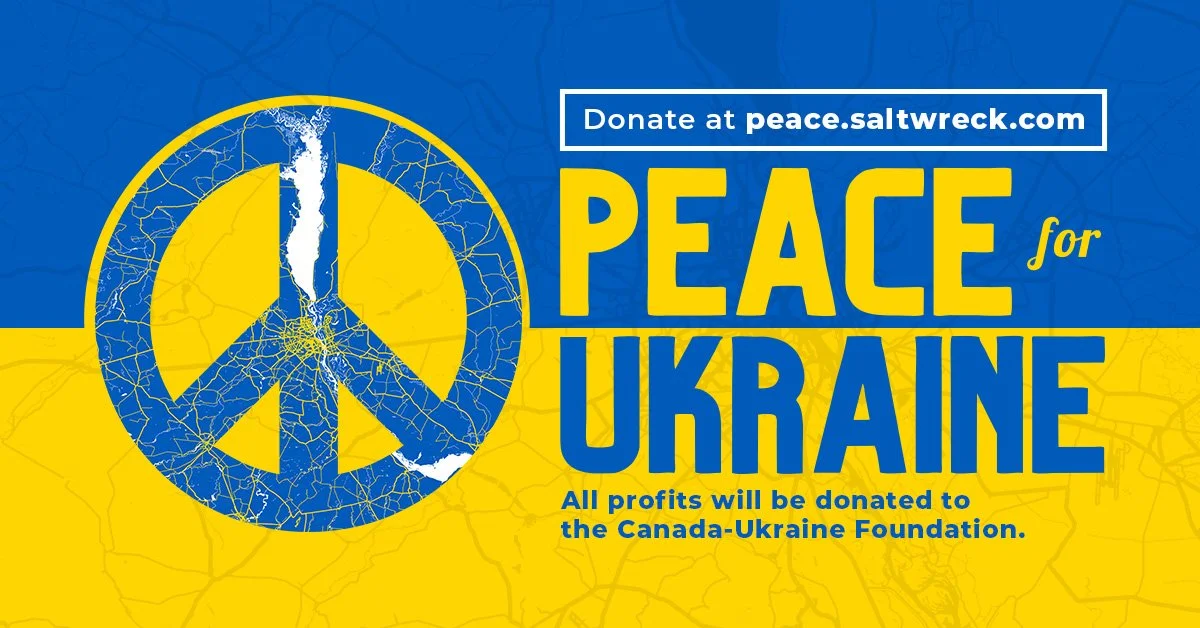 Peace for Ukraine fundraiser launched by Saltwreck