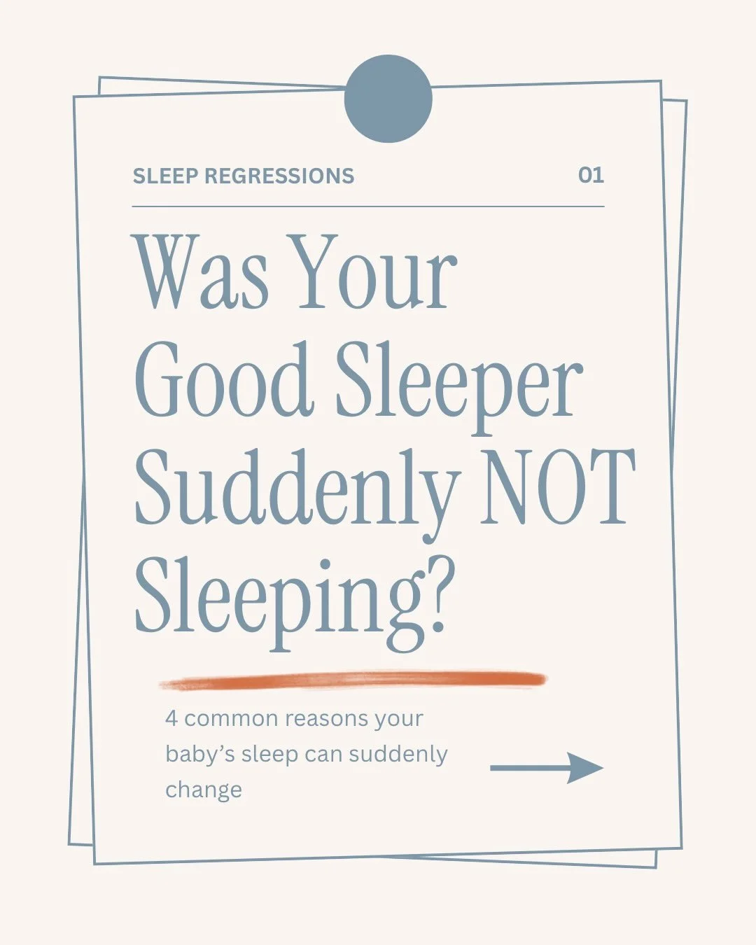 Did your baby suddenly start waking more, fighting naps, or taking forever to fall asleep?

Before you assume you&rsquo;ve hit a &ldquo;sleep regression,&rdquo; take a step back and look at what&rsquo;s changed.

Developmental milestones, changing sl