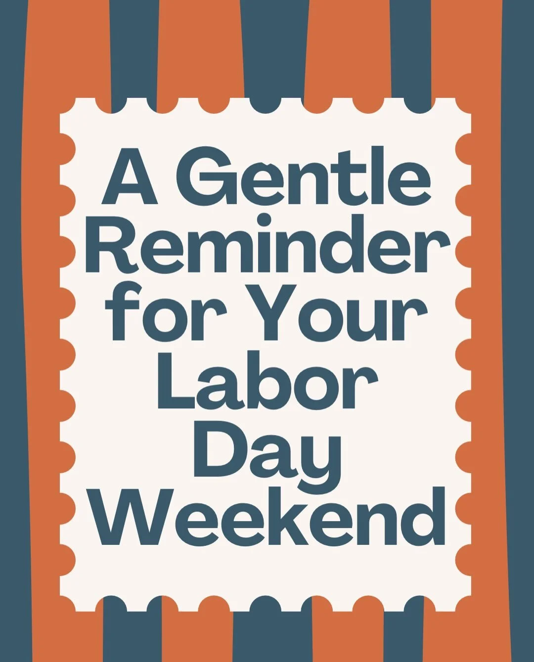 The long weekend is officially here, and it is so easy to fall into the trap of over-scheduling, over-thinking, and stressing about keeping everyone on track before day care, school, and work routines ramp back up.

But true restoration doesn&rsquo;t