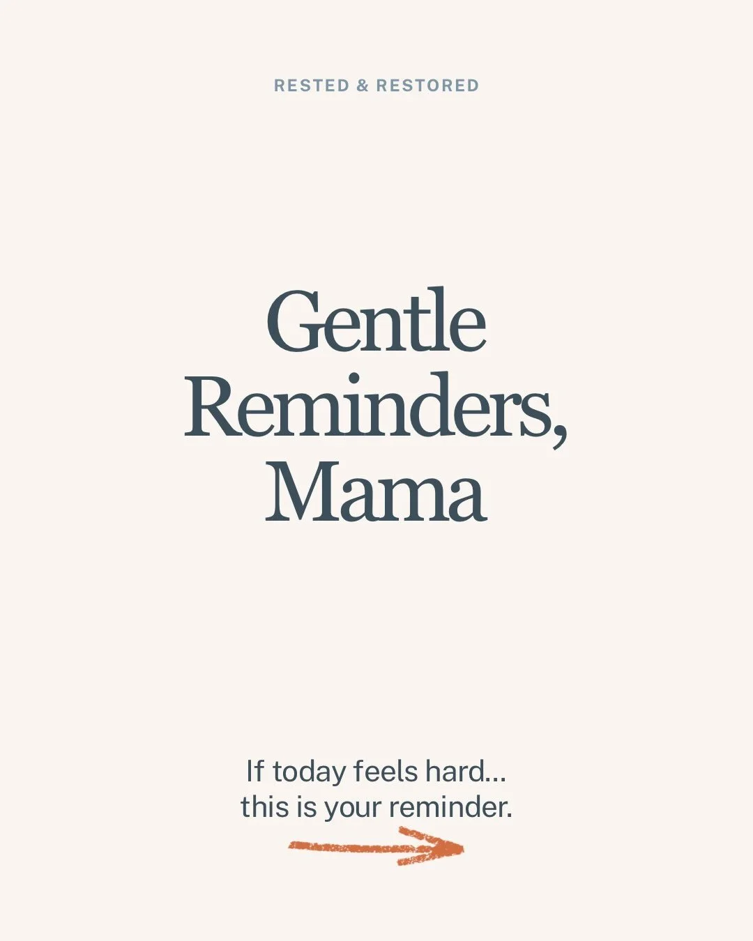 A gentle reminder for the mama who&rsquo;s running on empty. 🤍

You can love your children deeply and still be exhausted.

You can be incredibly grateful for your family and still desperately need a break.

You can be doing everything &ldquo;right&r