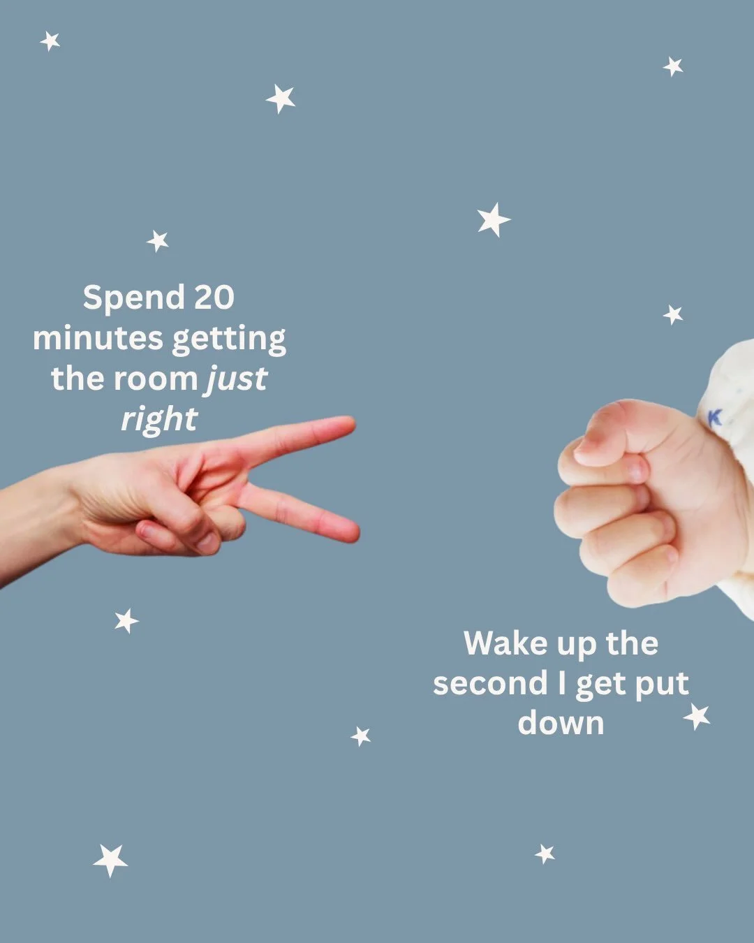 If you know, you KNOW, mama.

The blackout curtains? ✔️
The sleep sacks? ✔️
The perfectly planned nap schedule? ✔️
Watching wake windows like it&rsquo;s your full-time job? ✔️

And somehow&hellip; your baby still has other plans. 🫠

Because here&rsq