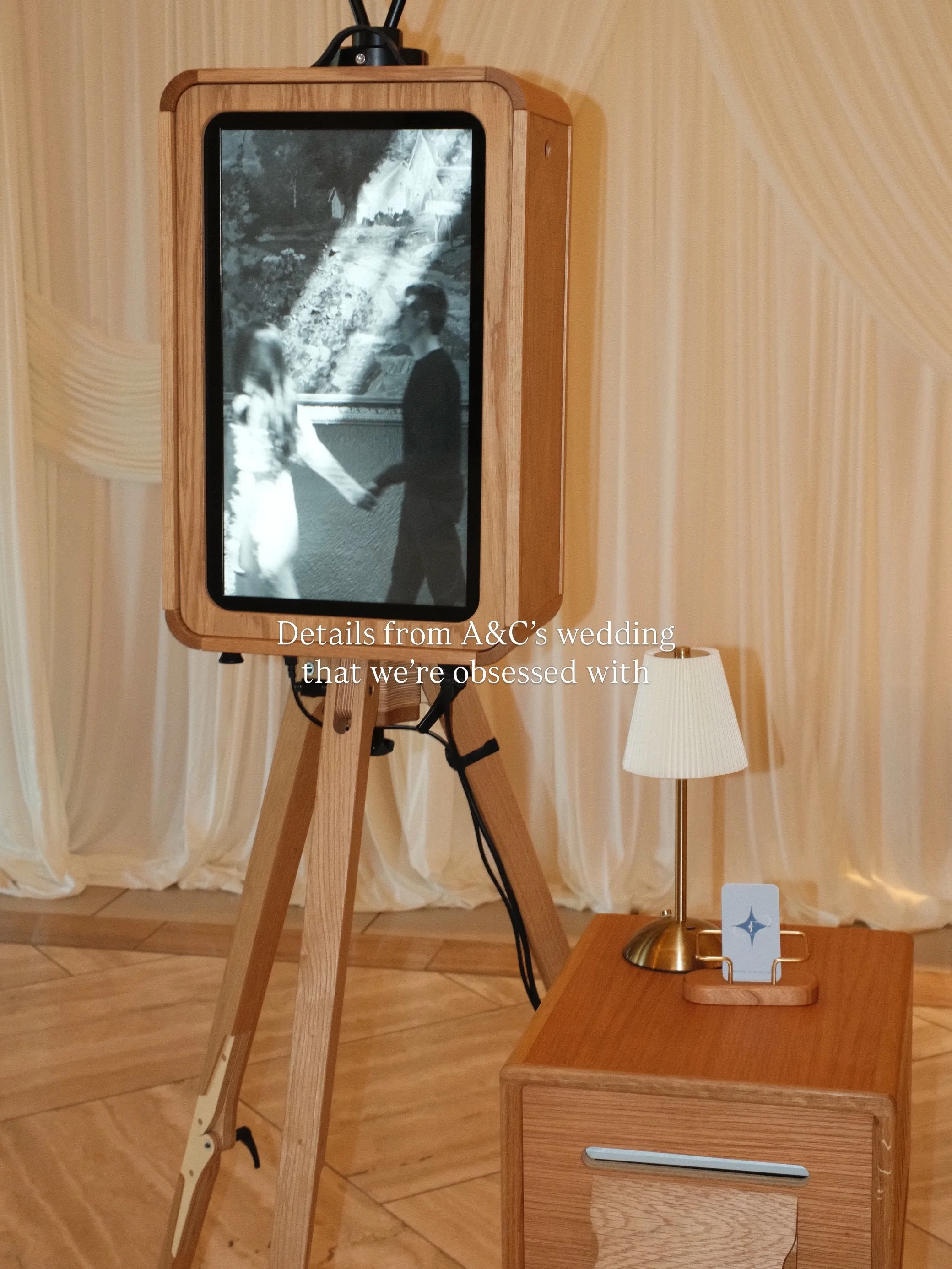 The subtle details from A&amp;C&rsquo;s wedding that we can&rsquo;t stop thinking about😍

Which detail would you add to your wedding? Tell us in the comments and save this post for later!✨

#photobooth #weddingphotobooth #weddinginspo #photoboothren