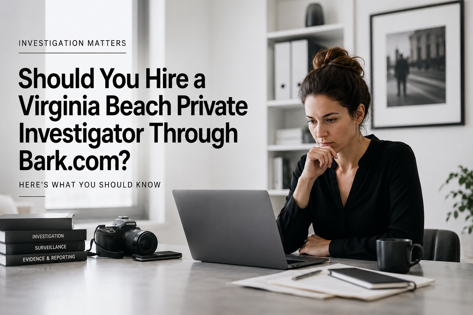 Is Bark.com Safe for Finding a Private Investigator in Hampton Roads?