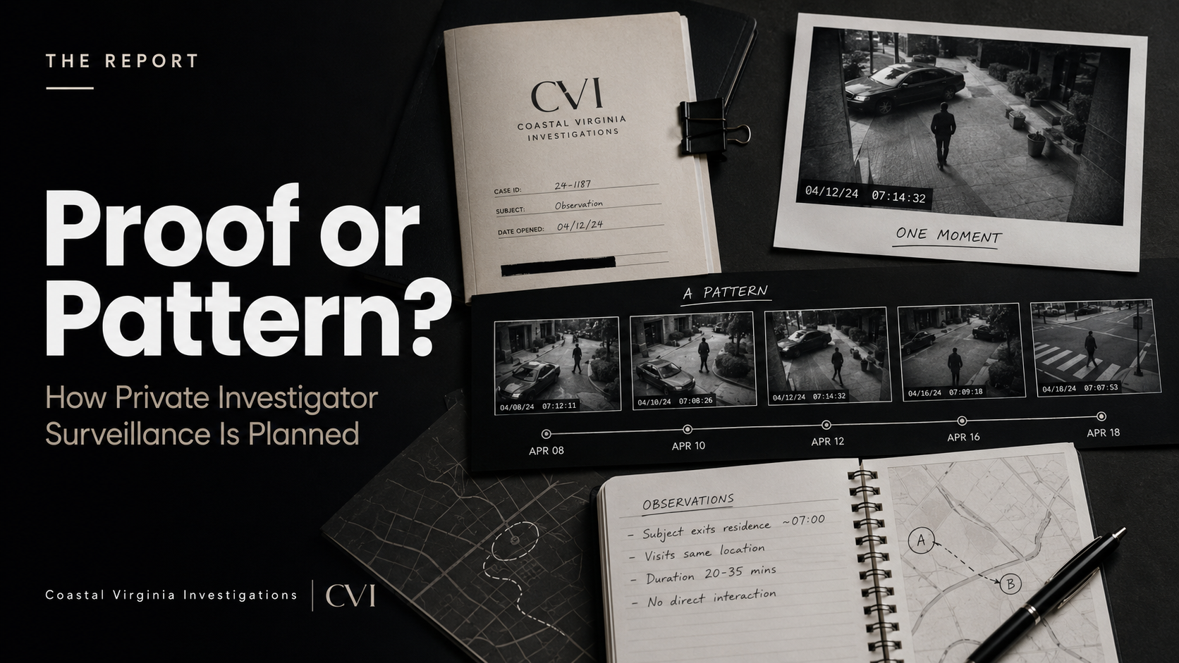 Are You Hoping to Find Something or Document a Pattern?