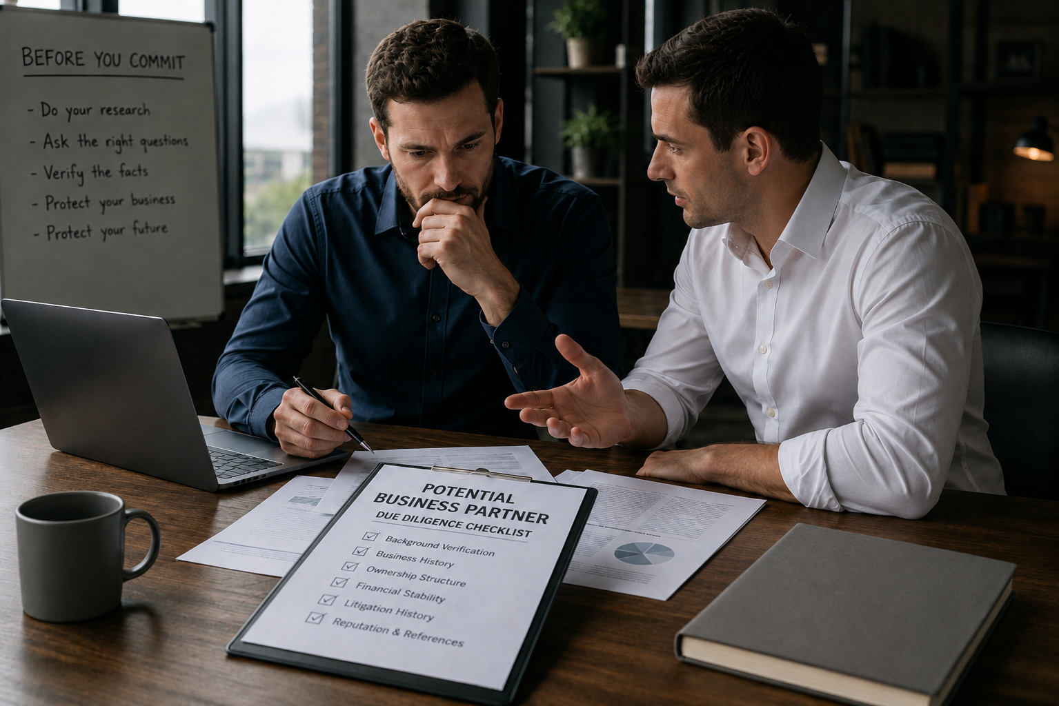 Business Relationship Vetting: Due Diligence Before You Enter a Partnership