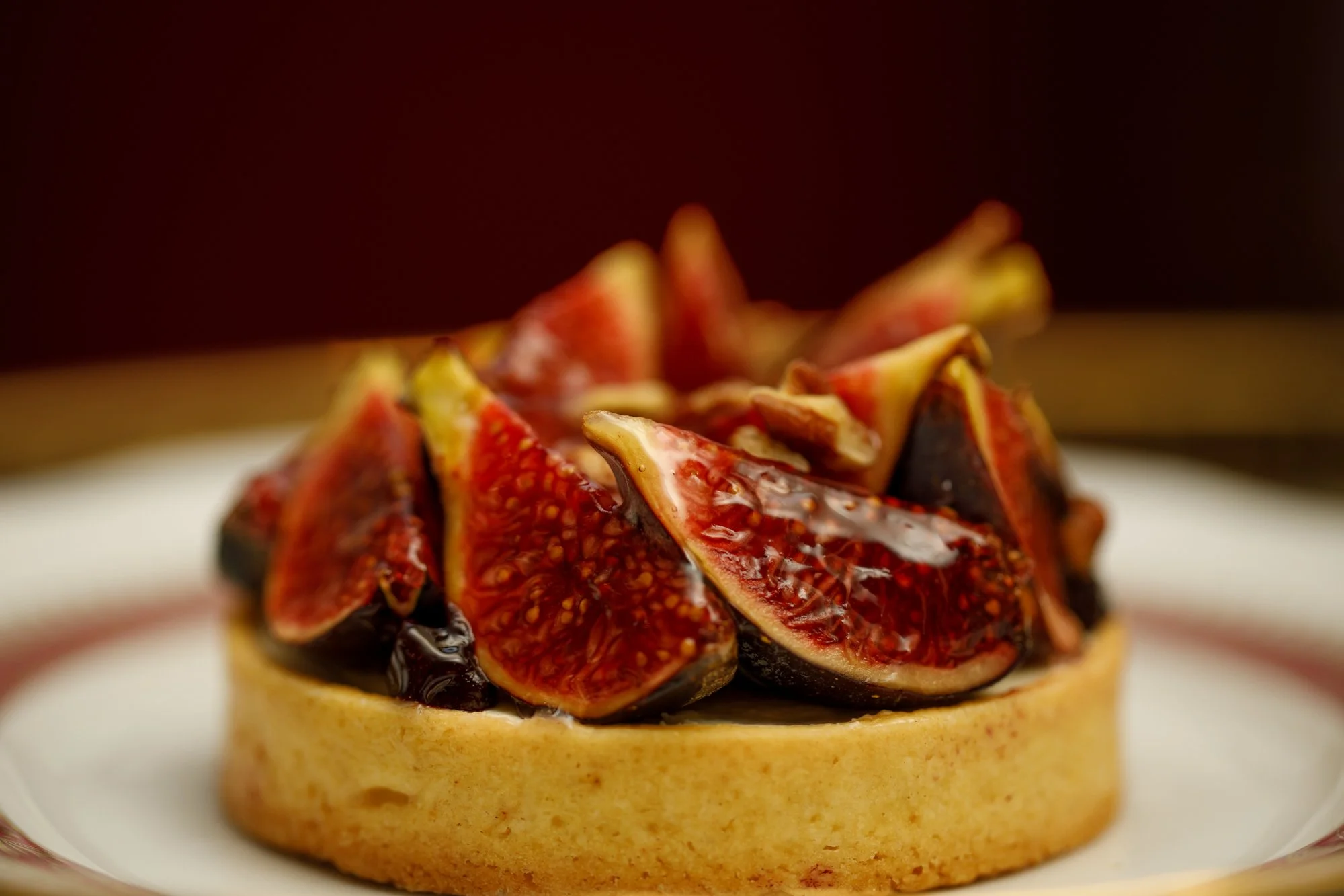 Tarte aux figues de la pâtisserie Chez Apolline