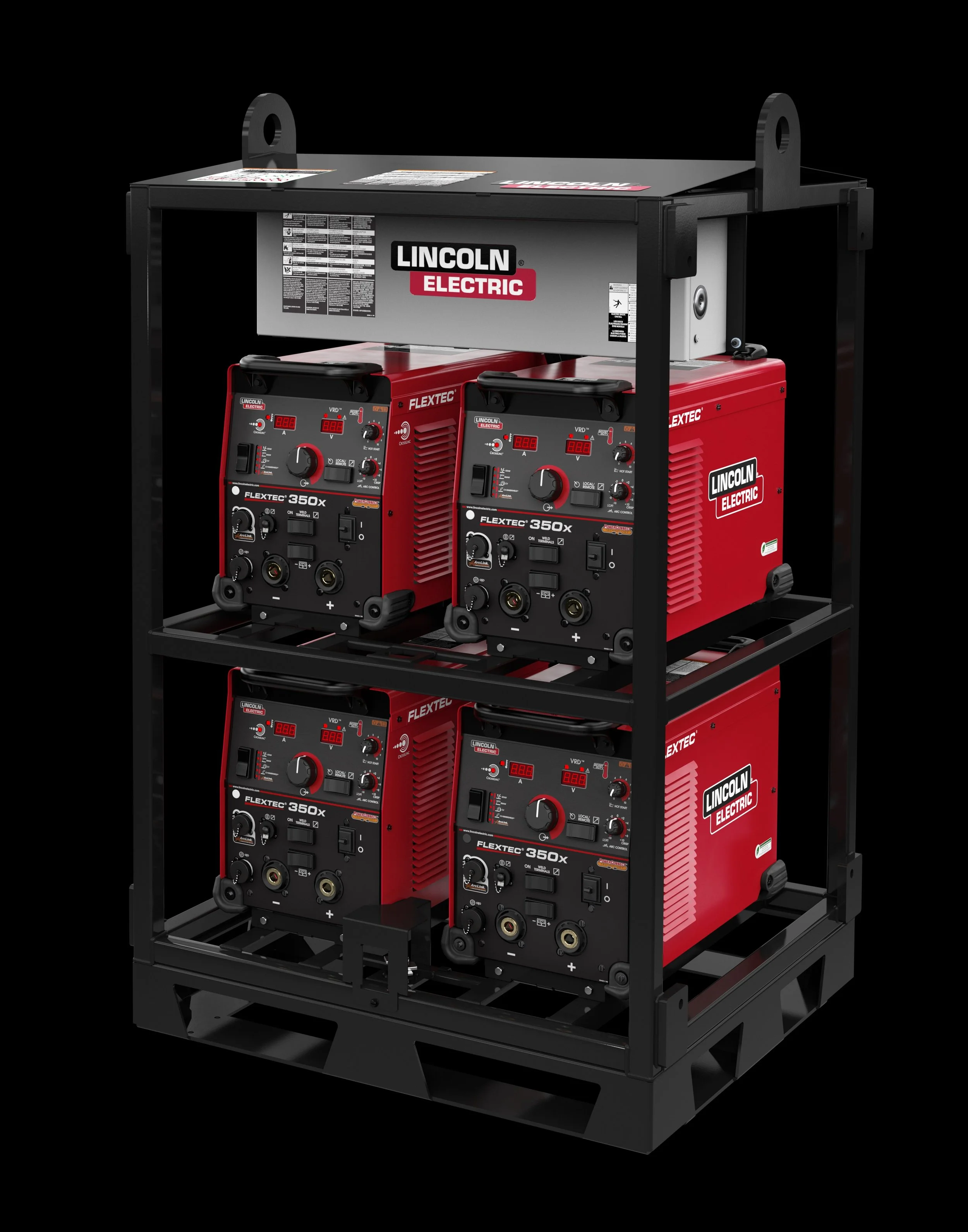 K4726-2 FLEXTEC 350X POWERCONNECT (TWECO) 4-PACK RACK