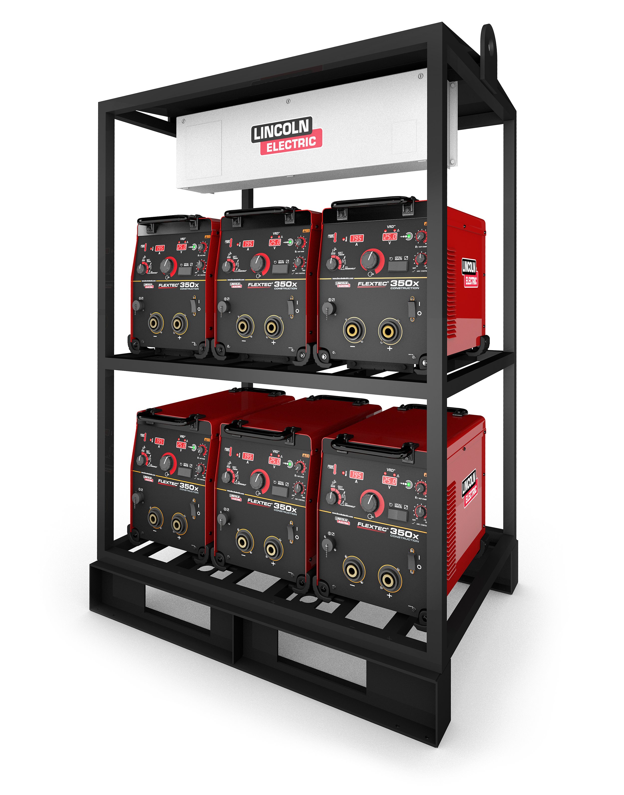 K4277-2 FLEXTEC 350X CONSTRUCTION (TWECO) 6-PACK RACK