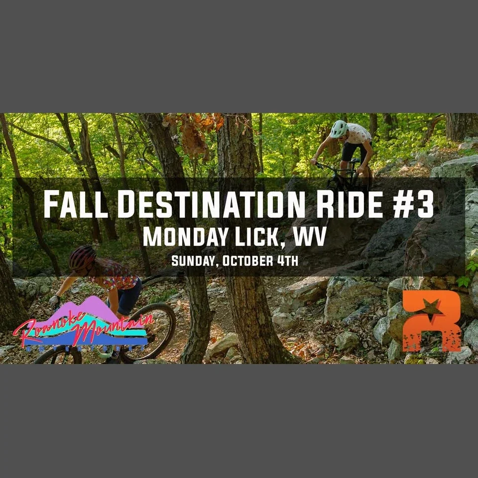 Fall Destination Ride #3: Monday Lick, WV