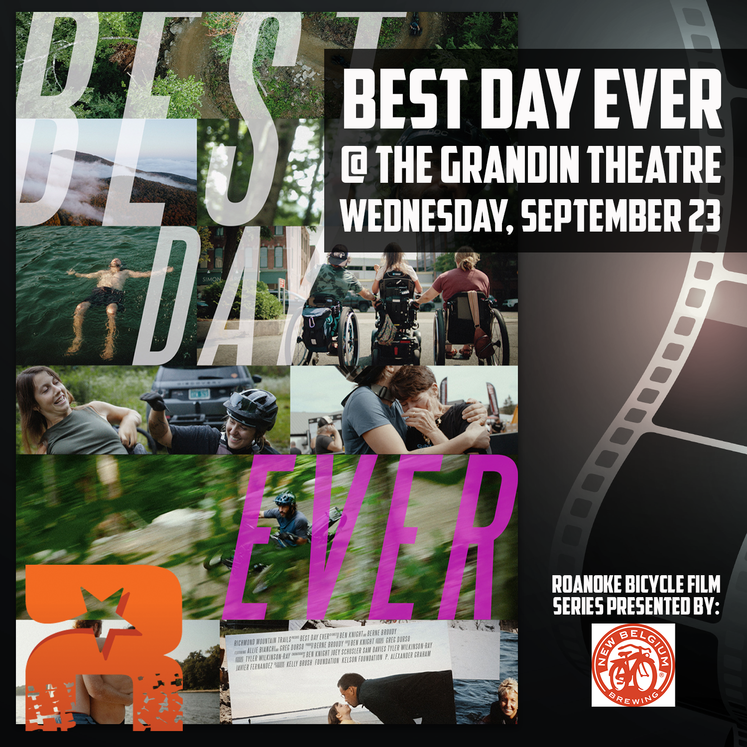 Roanoke Bicycle Film Series: Best Day Ever