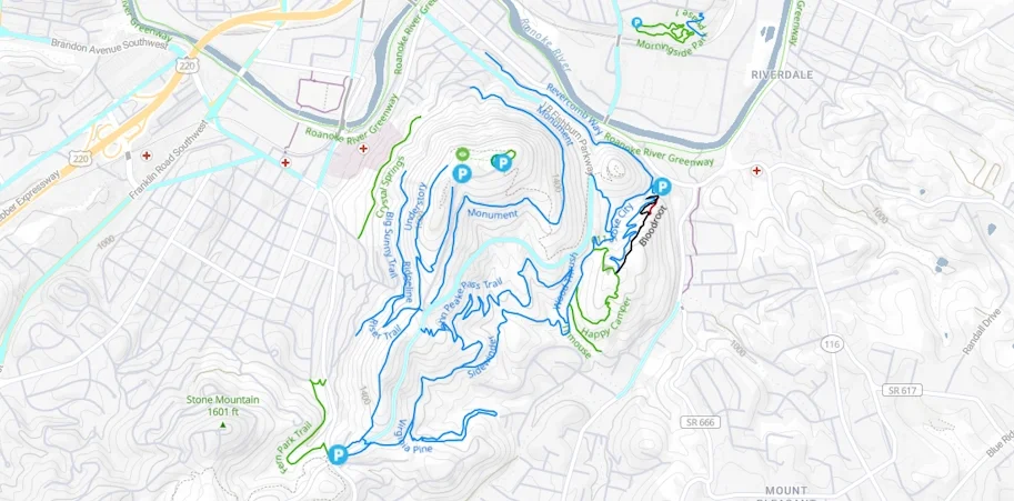 Mill-mountain-mountain-biking