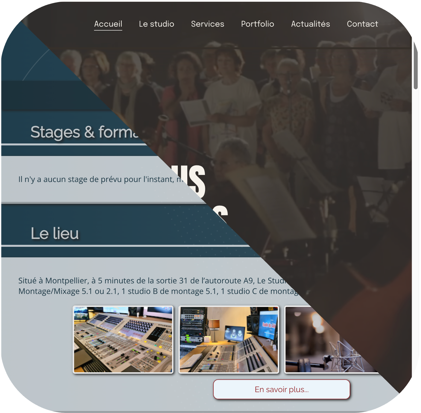 Refonte du site ! —> design temporaire