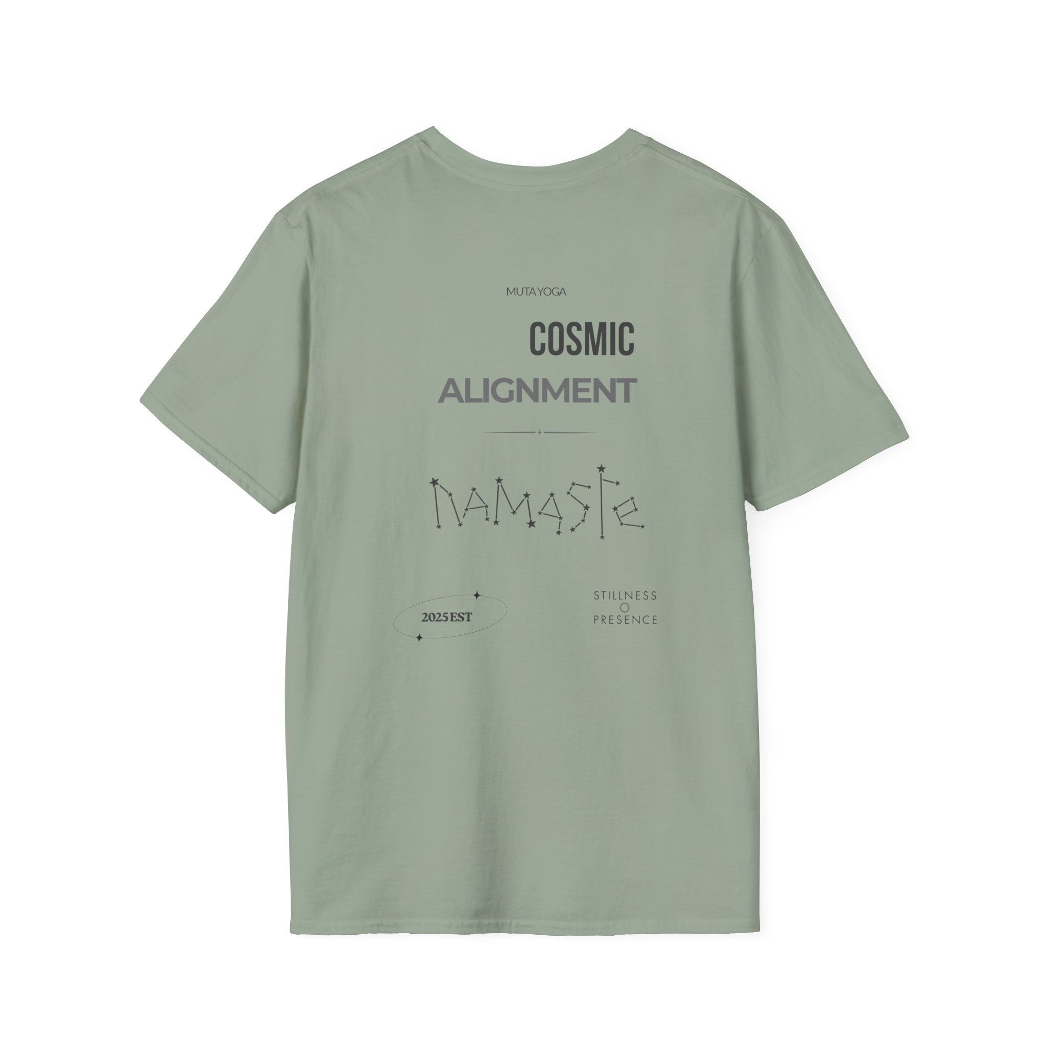 Stillness & Presence T-Shirt — Minimal Yoga Mindfulness Tee