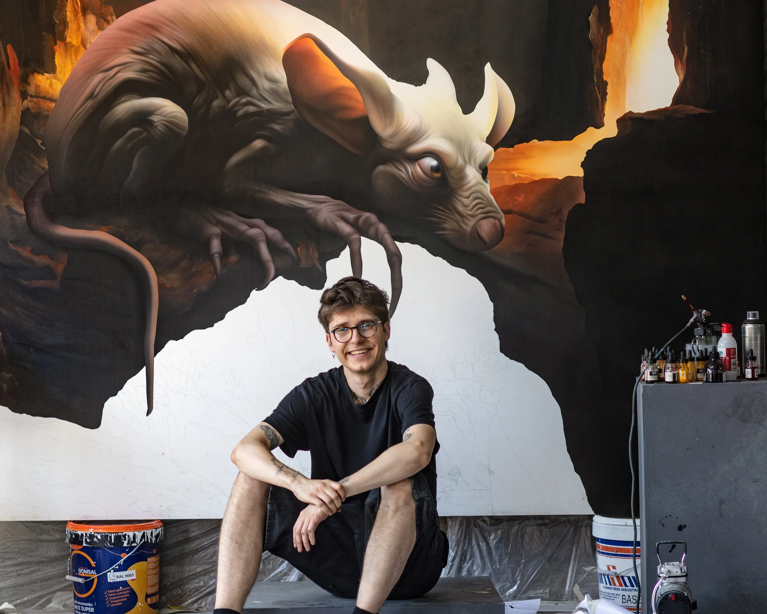 Maciej Kosc during VETA by Fer Frances Residency
