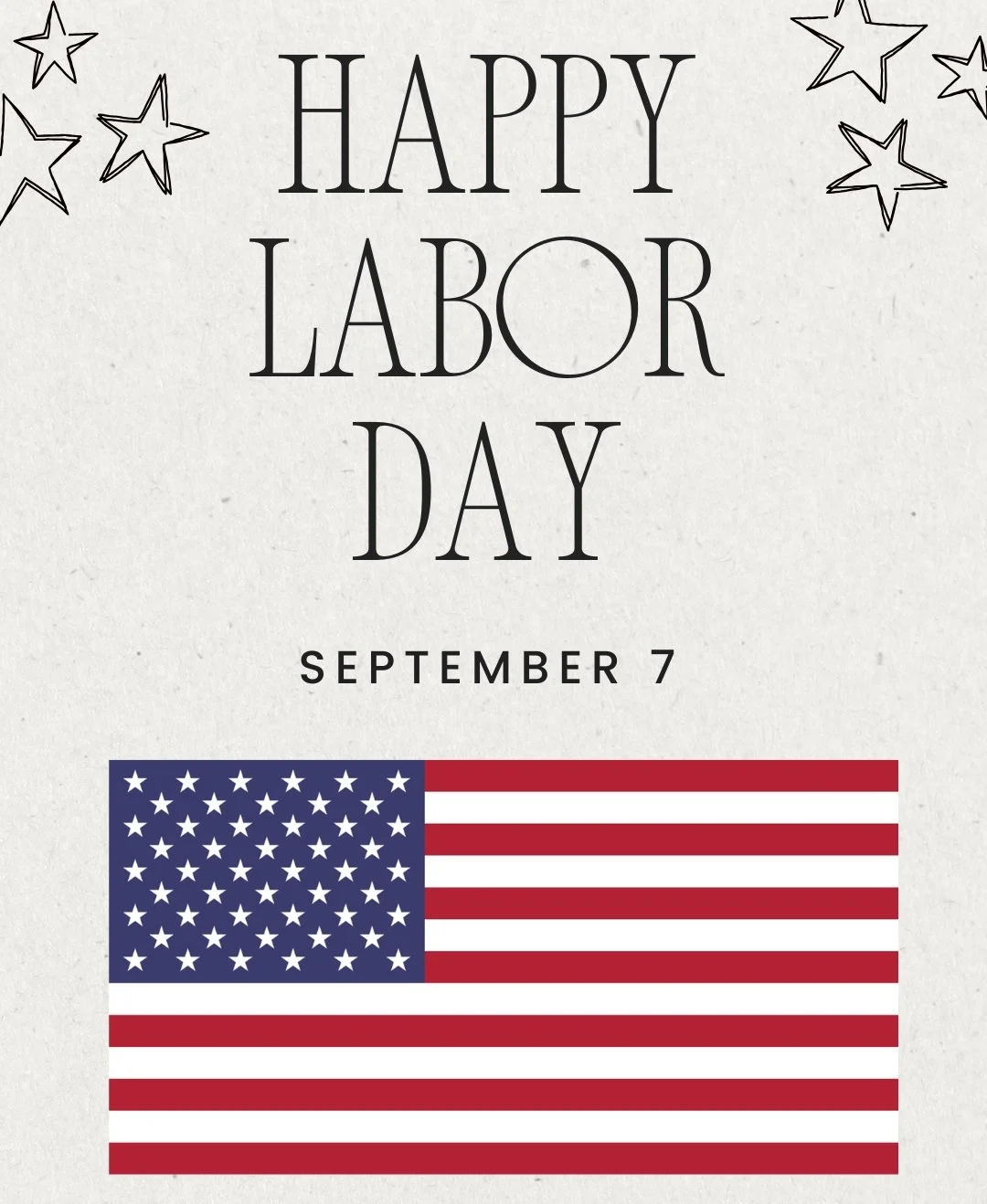 Happy Labor Day! Today, we celebrate the contributions and achievements of American workers. 

Cheers to all the people and businesses who work to make America great!