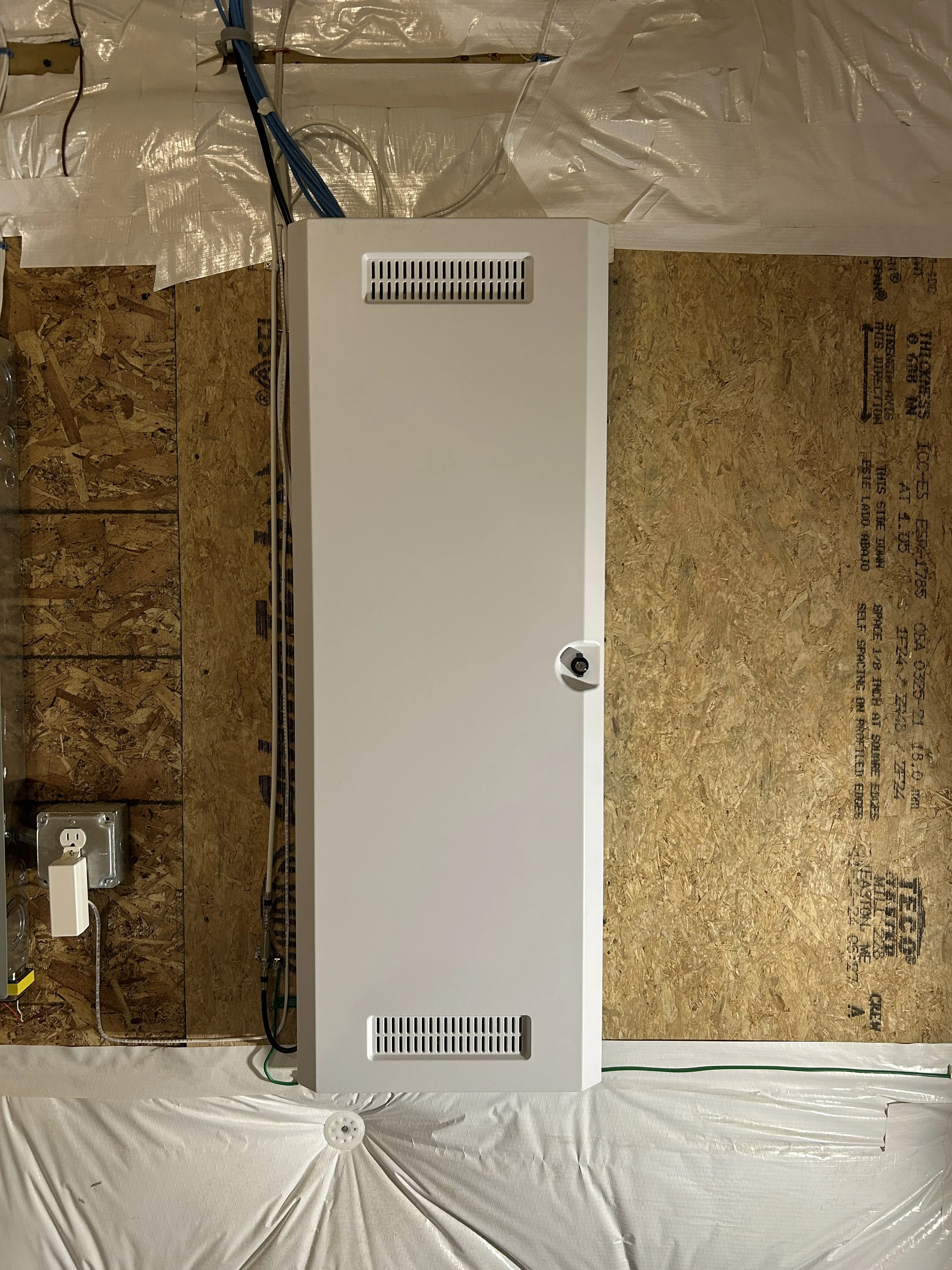 Recessed Media Box Installation
