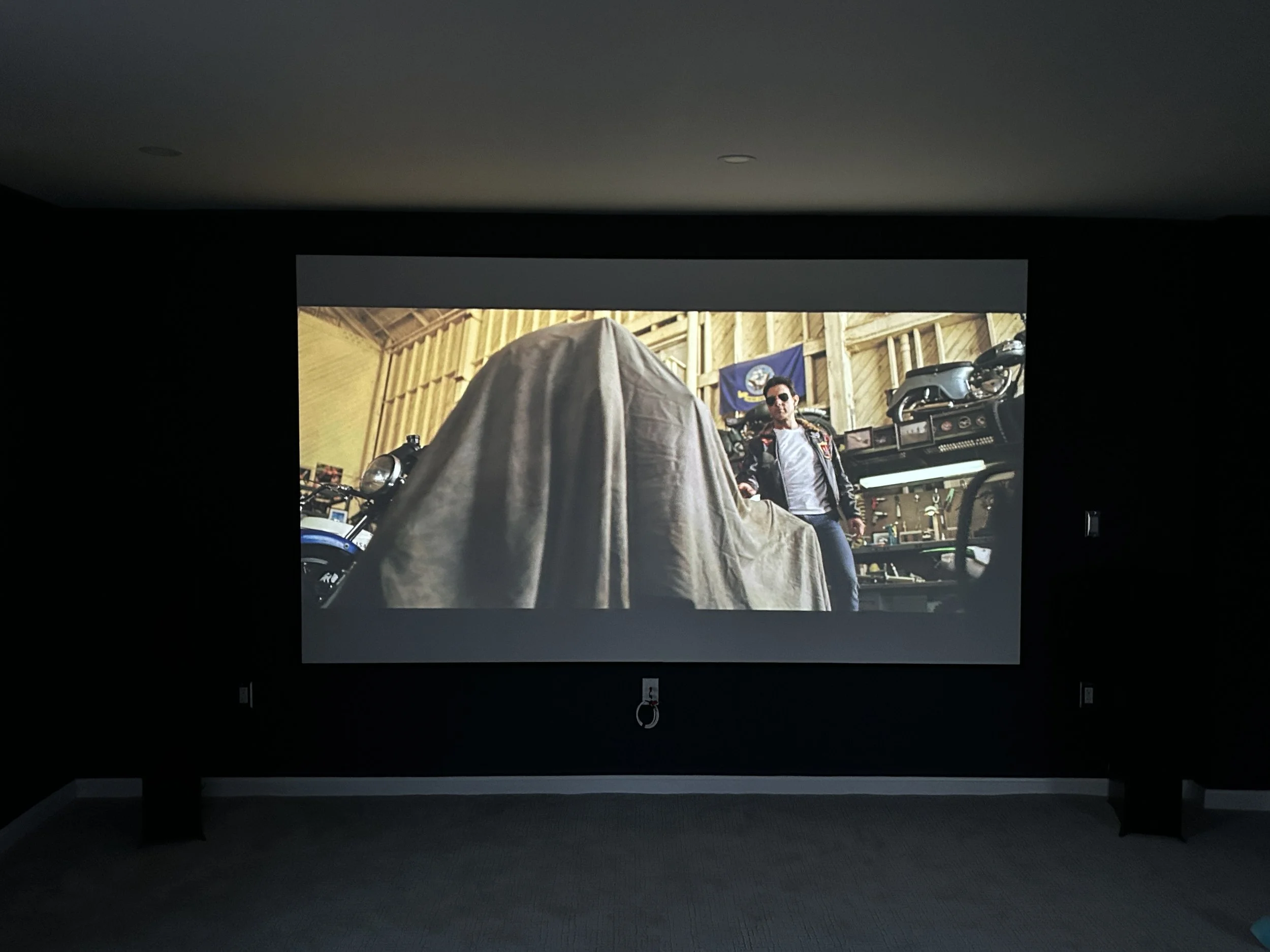 Projector and Screen Installation