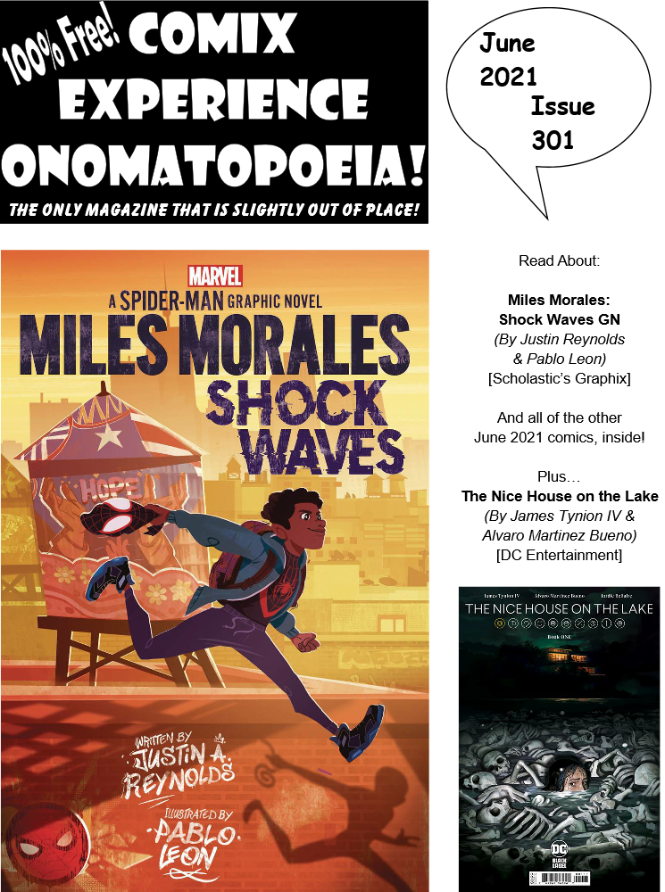 Comix Experience ONOMATOPOEIA #301 now available!