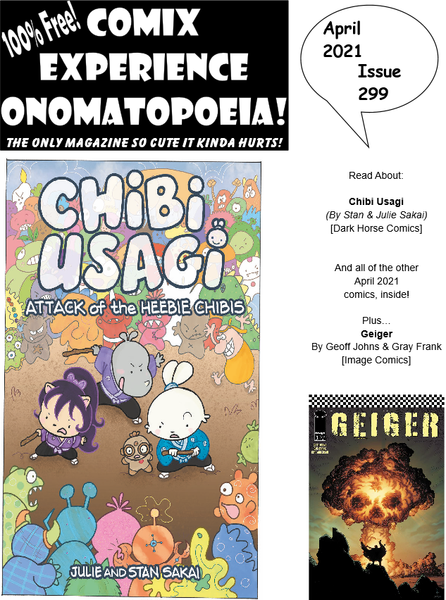 Comix Experience ONOMATOPOEIA #299 available!