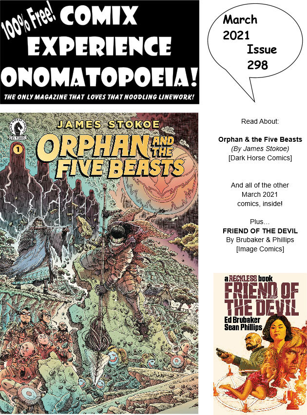Comix Experience ONOMATOPOEIA #298 available