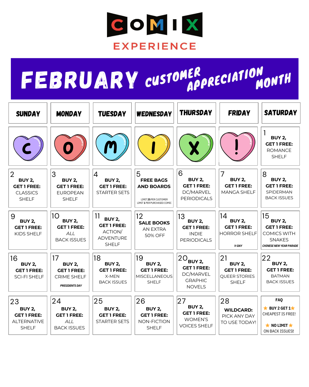 FEBRUARY 2025 is Customer Appreciation month!