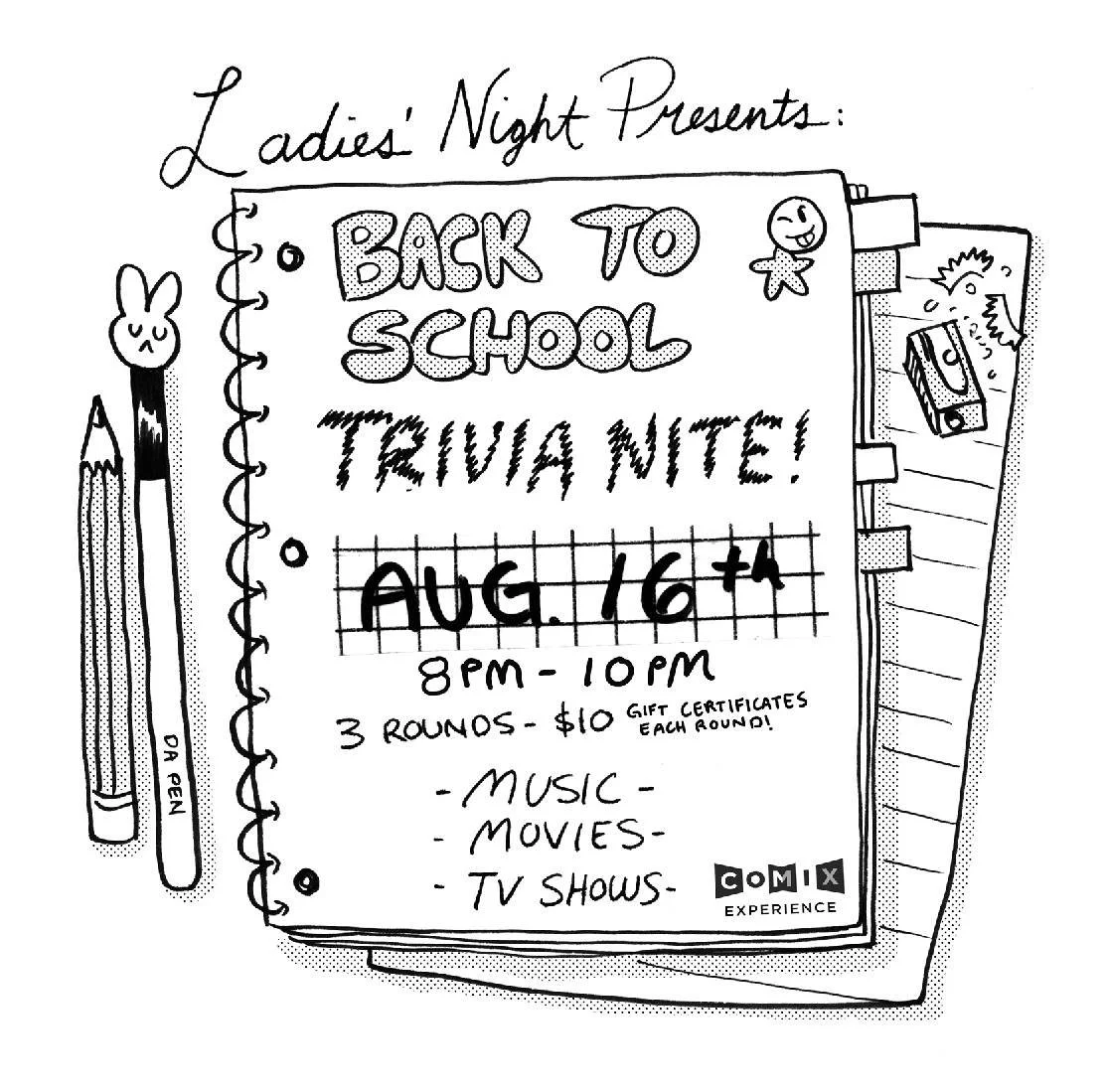 Back 2 School Ladies' Night!