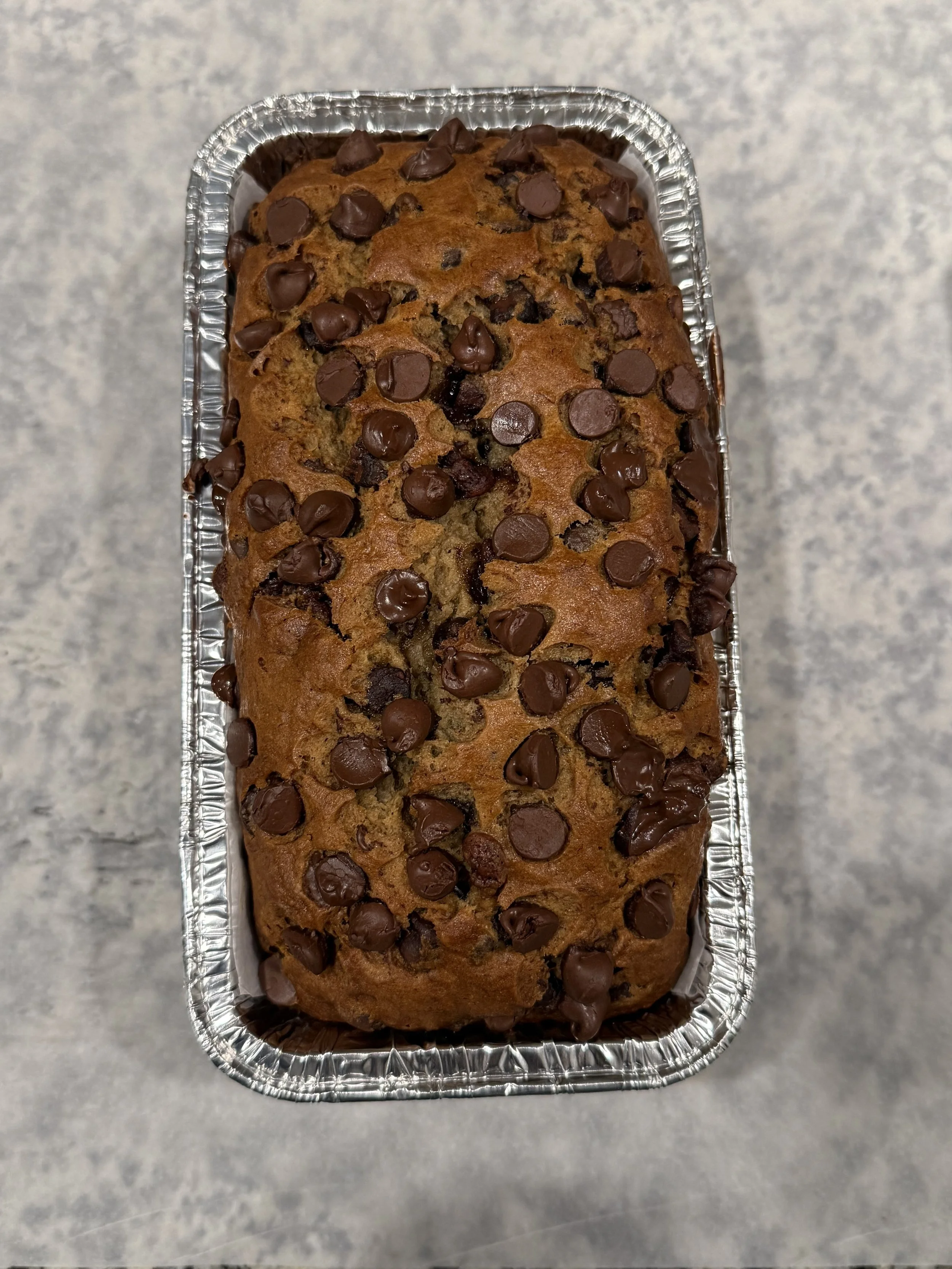 Triple Chocolate Chips Loaf