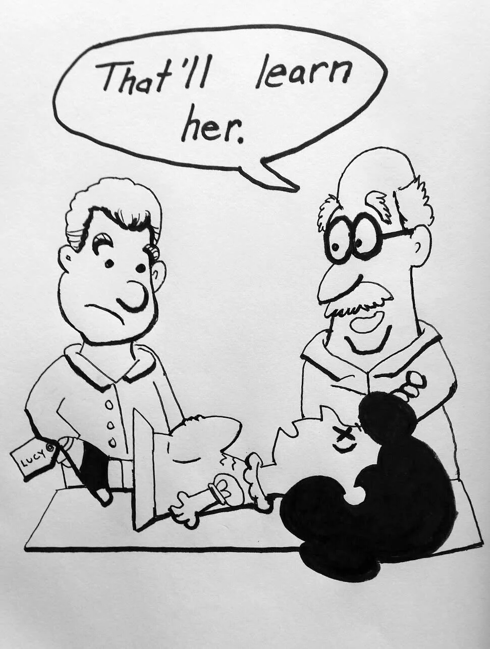 The First Comic I ever Lampooned was of course the most popular one of all time, Peanuts!