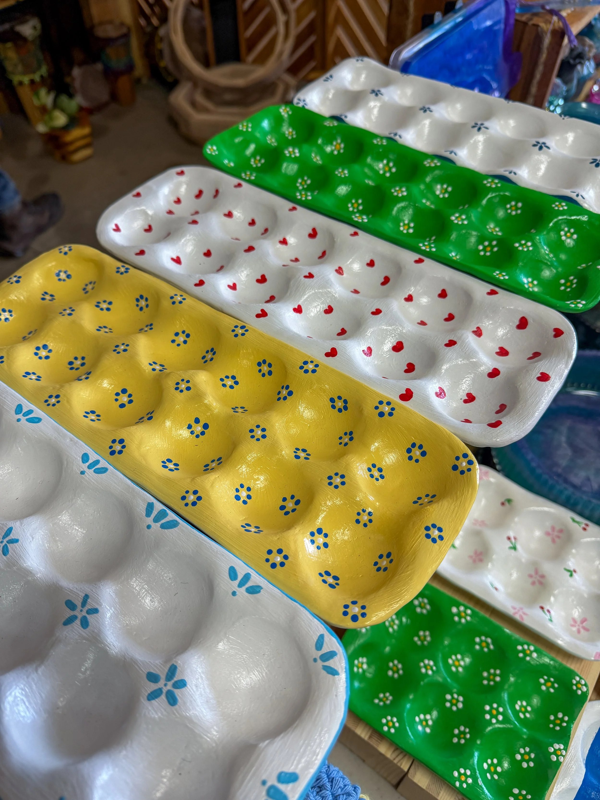 12ct Clay Egg Trays