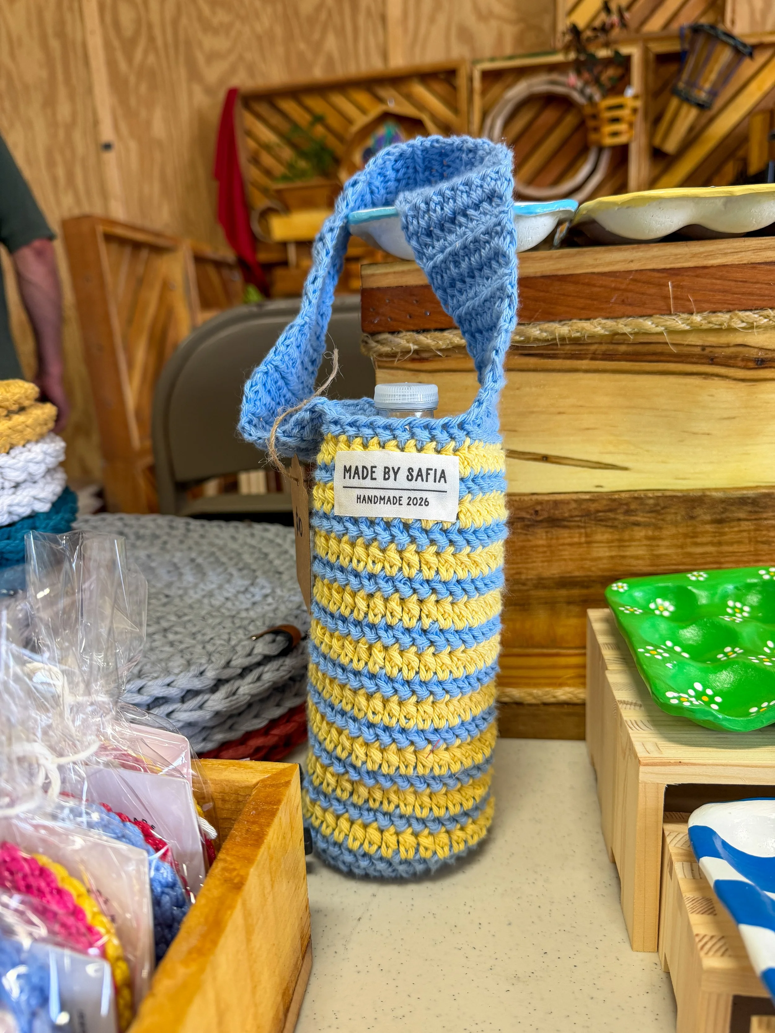 Crochet Water Bottle/Wine Bottle holder