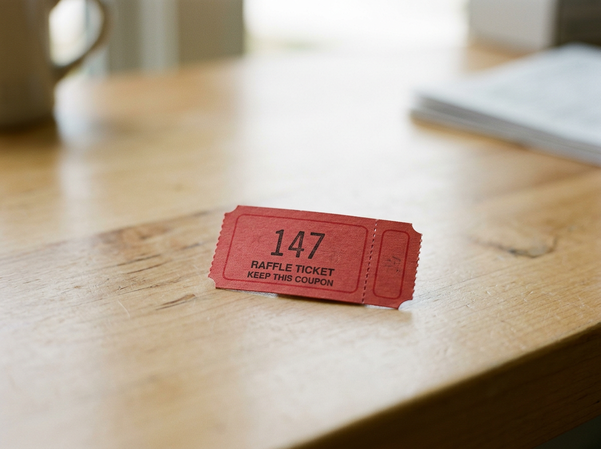 1 Raffle Ticket