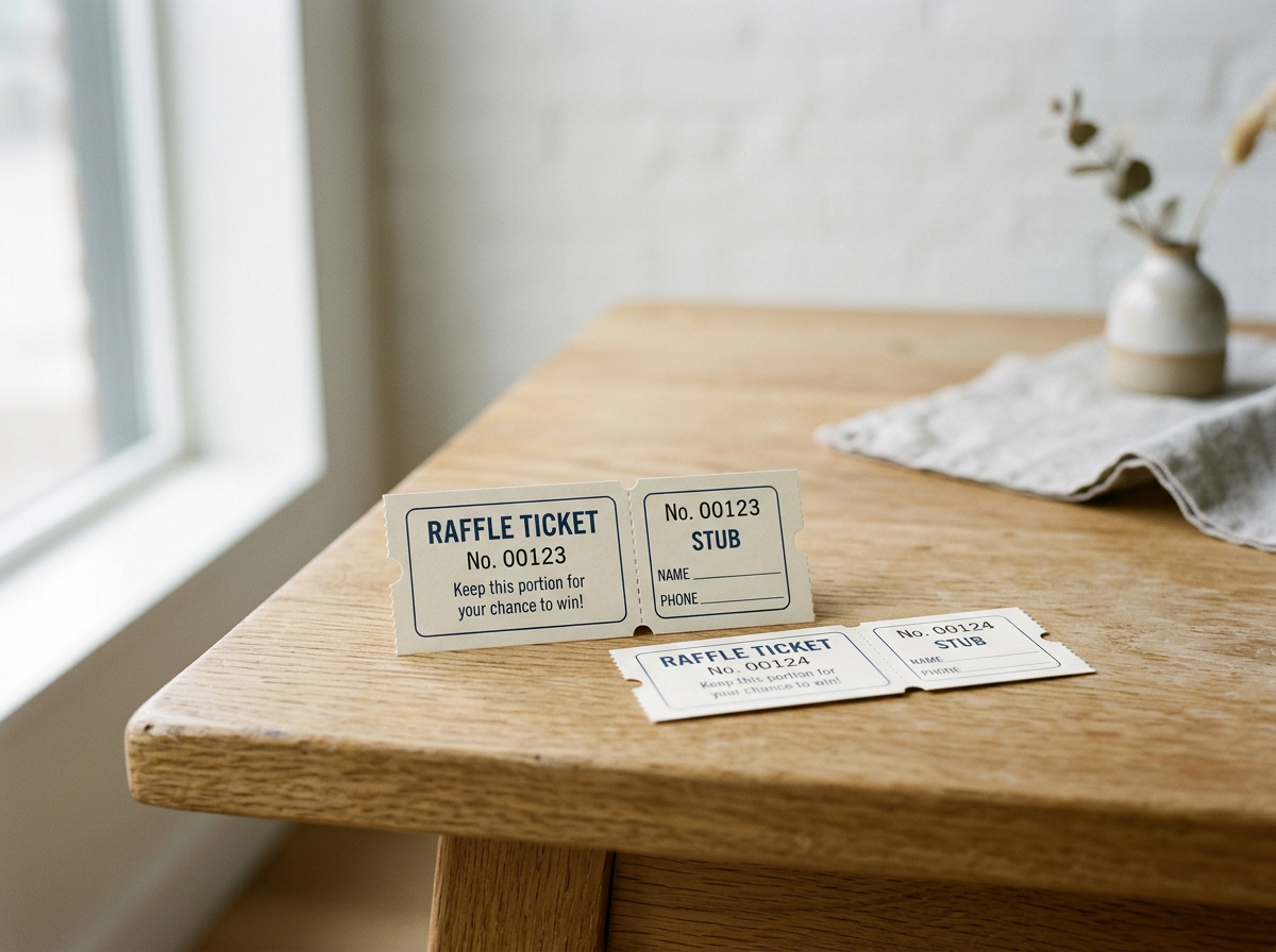 2 Raffle Tickets