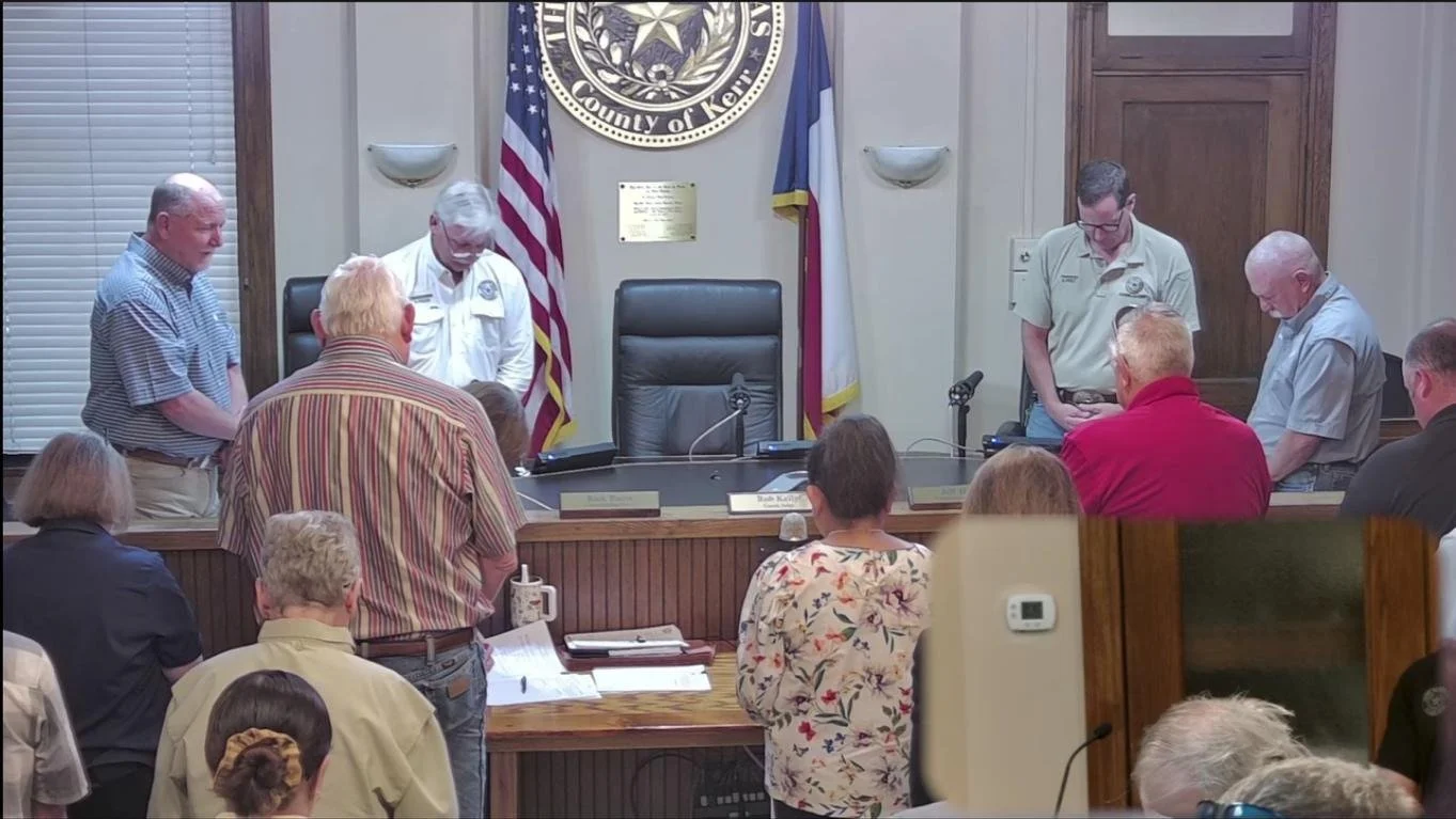Kerr County Commissioners court Hand Count Report