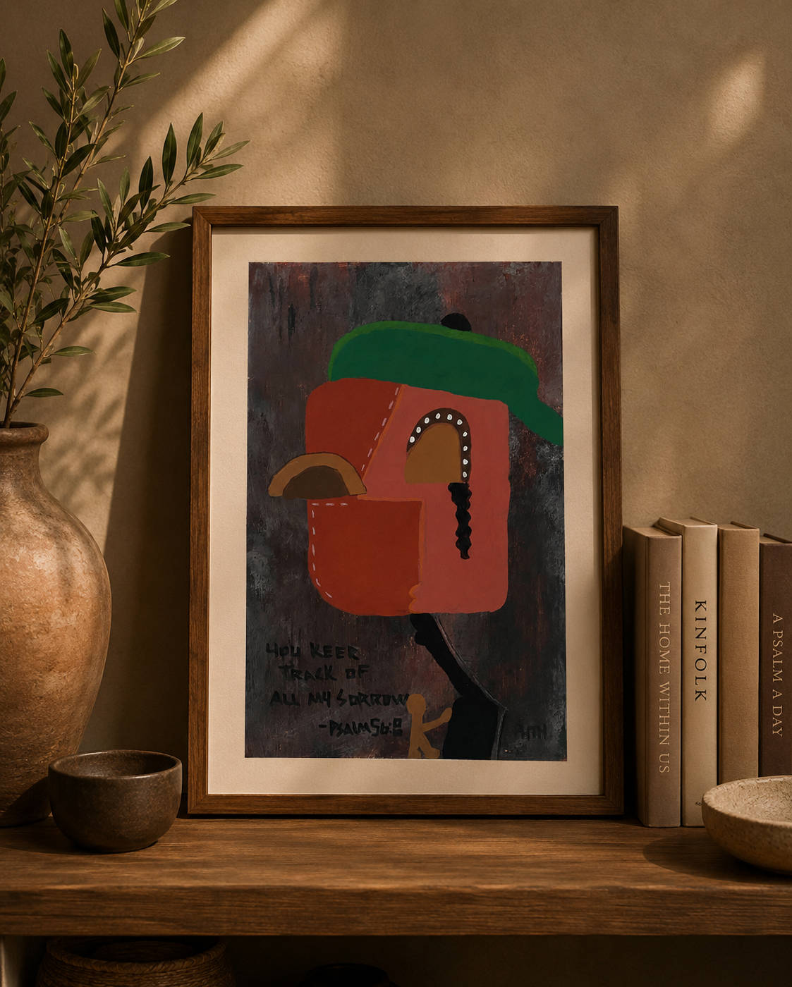 Collected Tears |
Oil Pastel & Acrylic |
Mixed Media Paper |
Approx. 7 × 11 in. |
Original artwork
