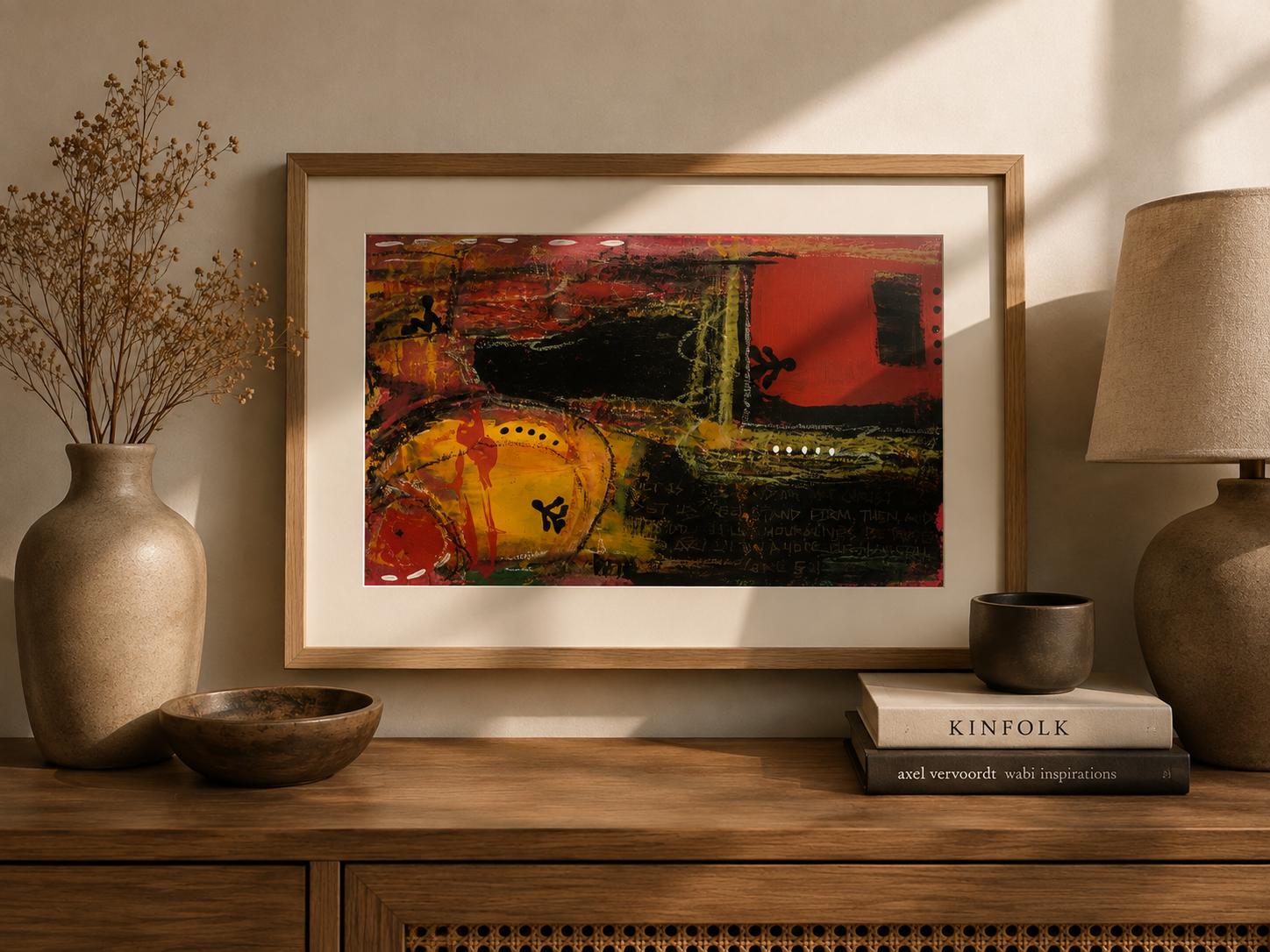 Cycles |
Oil Pastel & Acrylic |
Mixed Media Paper |
Approx. 11 × 7 in. |
Original artwork