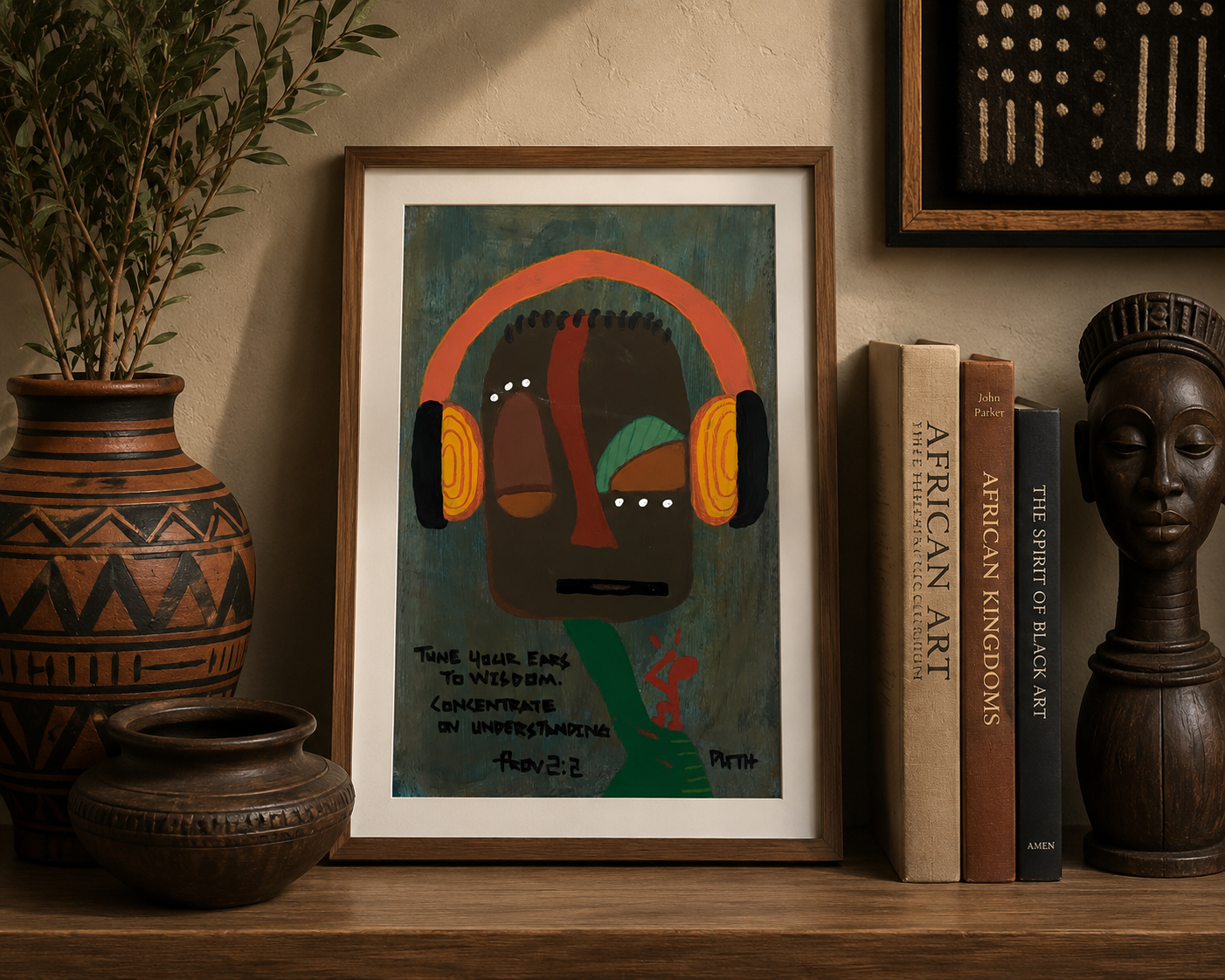 Shhh, Listen |
Oil Pastel & Acrylic |
Mixed Media Paper |
Approx. 7 × 11 in. |
Original artwork