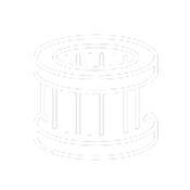 Line drawing of a cylindrical floor drain with a grated top.