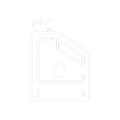 Outline of a motor oil container with a drop symbol.
