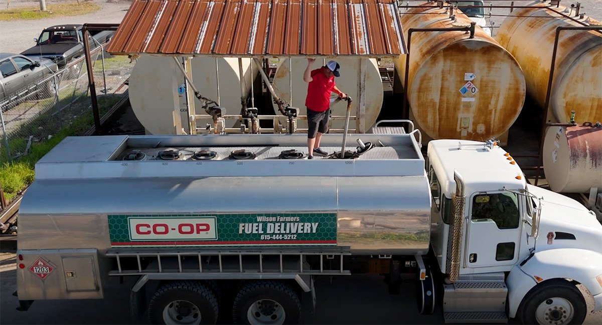 fuel delivery truck