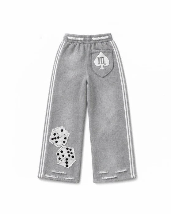 Grey Card Sweatpants