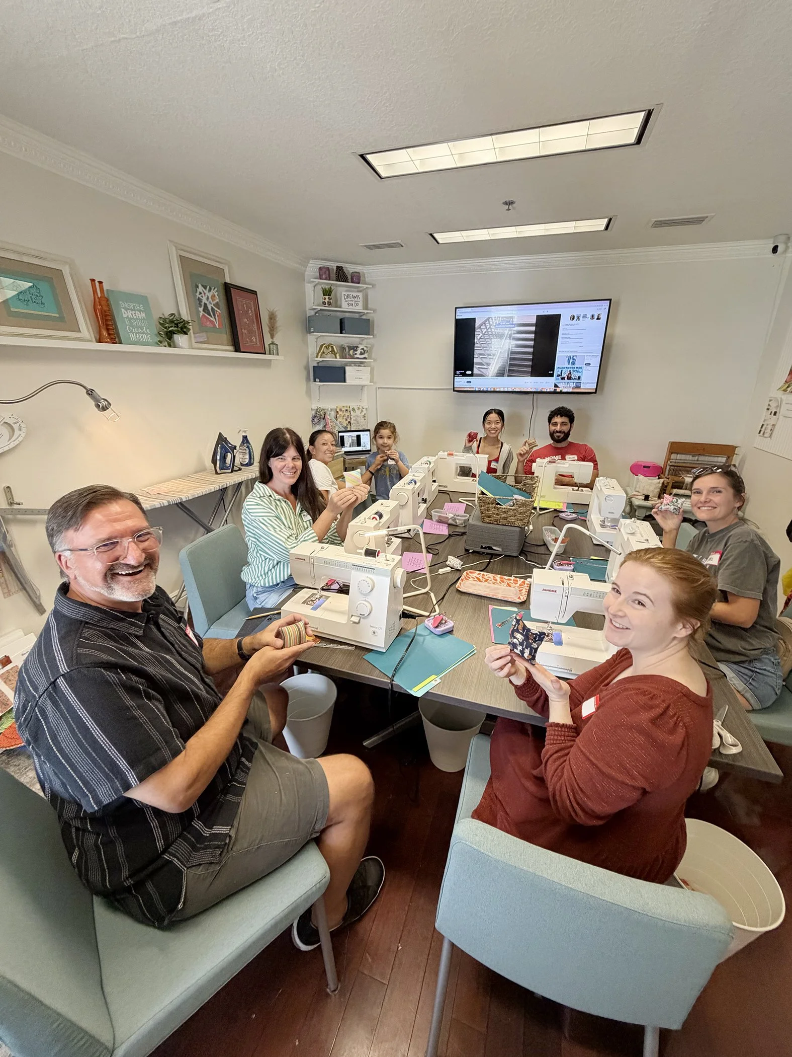 Intro to Sewing - GROUP class, All-Ages