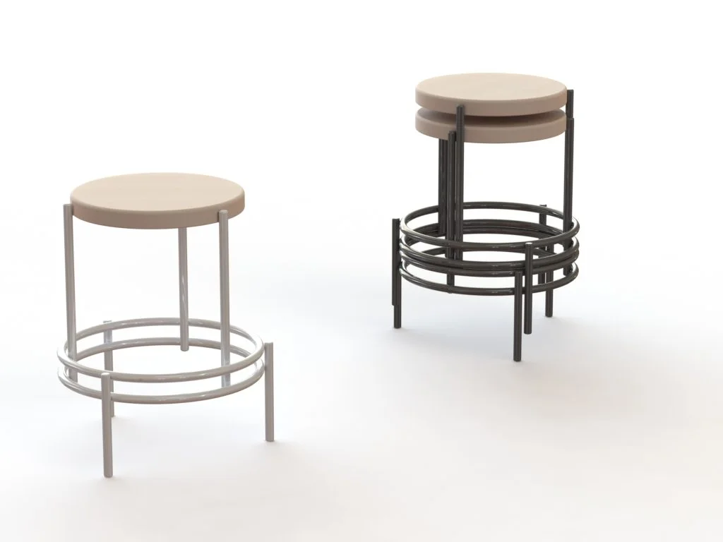 Offset Stool