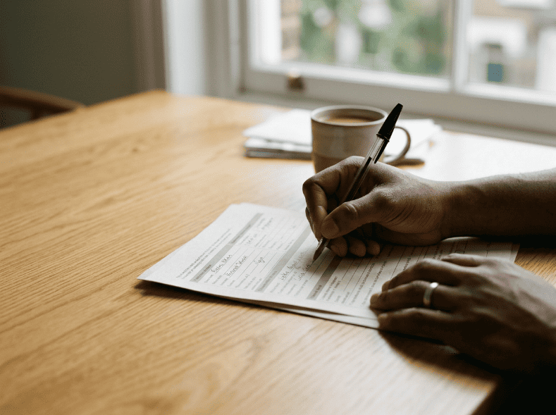 filling forms