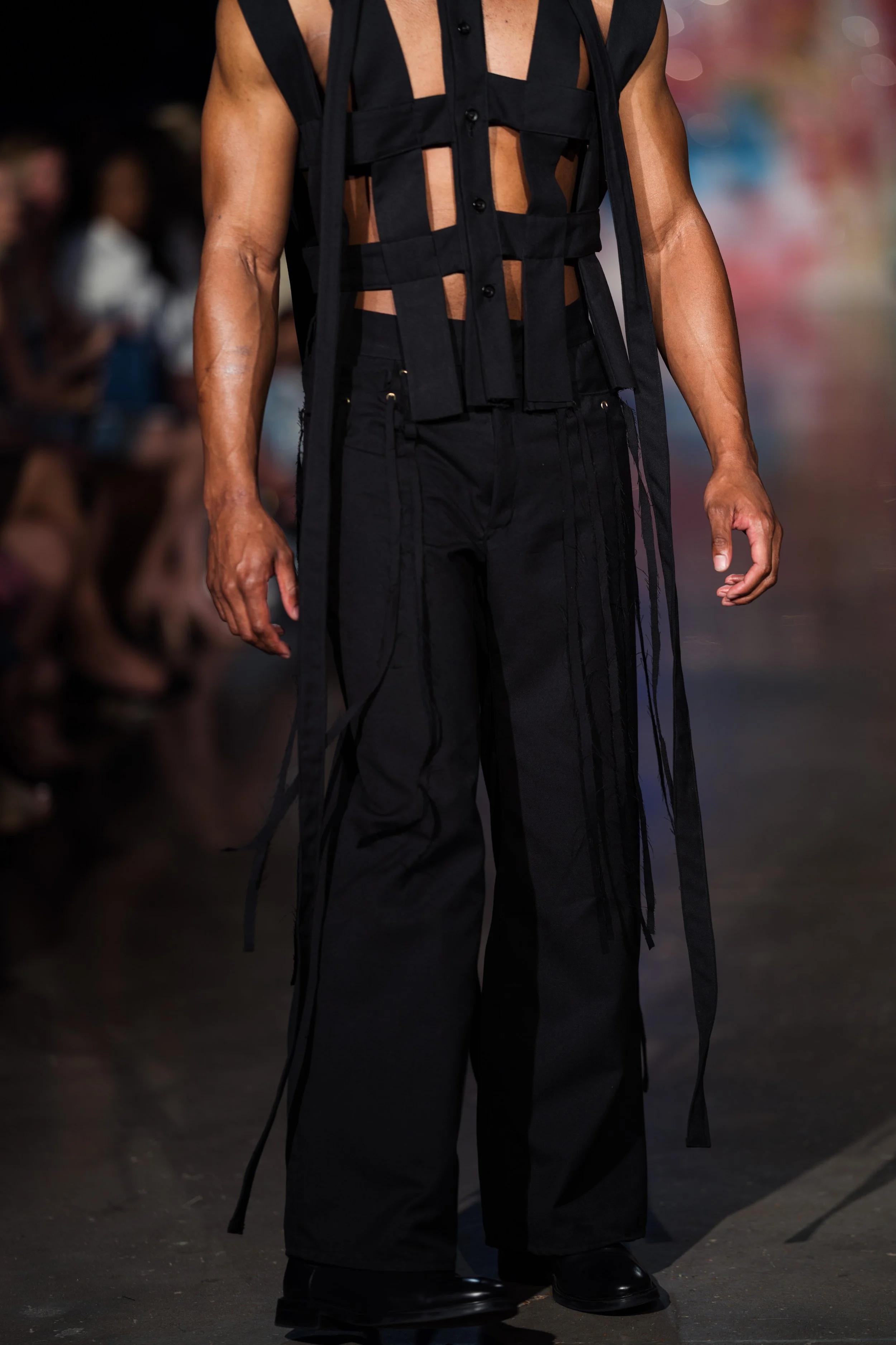 Stripped Pant