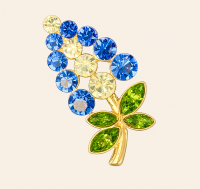 Bluebonnet Pin | Pendant