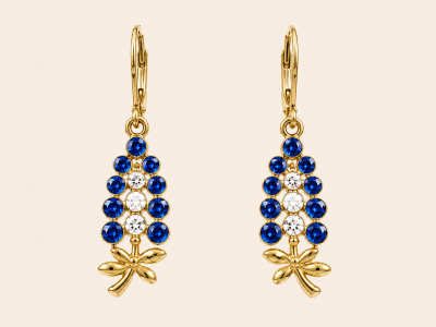 Bluebonnet Earrings